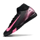Nike Zoom Mercurial Superfly 10 Elite Black and Pink Turf TF Football Boot