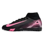 Nike Zoom Mercurial Superfly 10 Elite Black and Pink Turf TF Football Boot