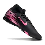 Nike Zoom Mercurial Superfly 10 Elite Black and Pink Turf TF Football Boot