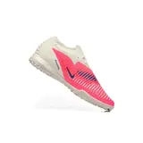 Nike Phantom 6 Elite Pink and Beige Turf TF Kids Football Boot