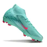 Nike Air Zoom Mercurial Superfly 10 Academy Light Blue and Pink Artificial Ground AG Football Boot