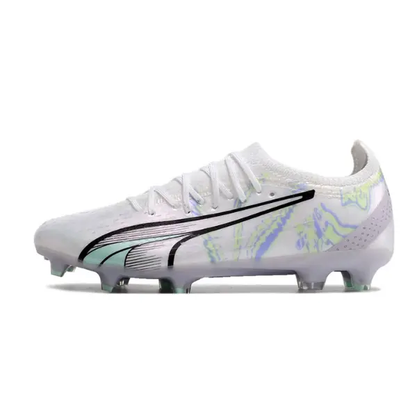 Puma Ultra Ultimate Brilliance Pack Black and Yellow Firm Ground FG Football Boot