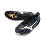 Mizuno Alpha III Elite Black, Blue and Pink Firm Ground FG Football Boot