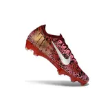 Nike Air Zoom Mercurial Vapor 16 Elite Dark Red and Silver Firm Ground FG Football Boot