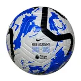 Nike Flight Premier League 23 24 White and Blue Football Ball