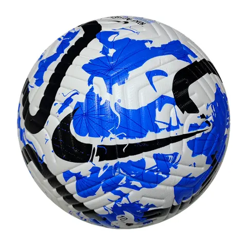 Nike Flight Premier League 23 24 White and Blue Football Ball