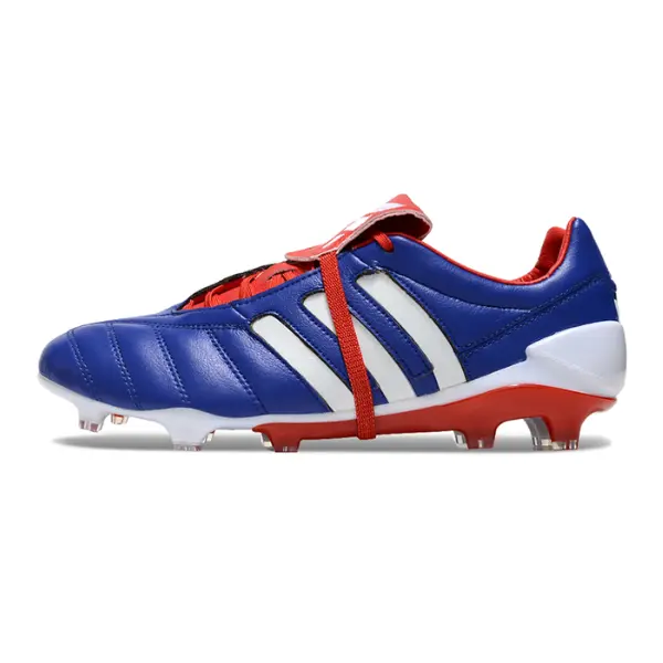 Adidas Predator Mutator Mania Elite Black and Red Firm Ground FG Football Boot - Blue/White