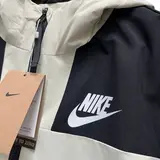 Nike Black and Beige Windbreaker Jacket