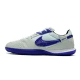 Nike Streetgato IC White Gray and Navy Indoor IC Football Boot