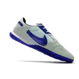 Nike Streetgato IC White Gray and Navy Indoor IC Football Boot