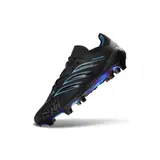 Adidas Predator 26 Elite Black and Blue Firm Ground FG Football Boot