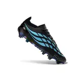 Adidas Predator 26 Elite Black and Blue Firm Ground FG Football Boot