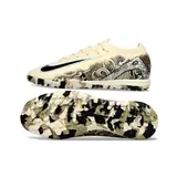 Nike Zoom Mercurial Vapor 16 Elite Beige and Black Turf TF Football Boot