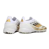 Adidas F50 Elite White and Gold Turf TF Football Boot Size 43,5Eu