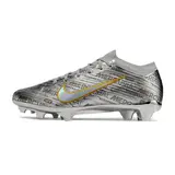 Nike Zoom Mercurial Vapor 15 Elite 25th Anniversary White and Black Firm Ground FG Kids Football Boot