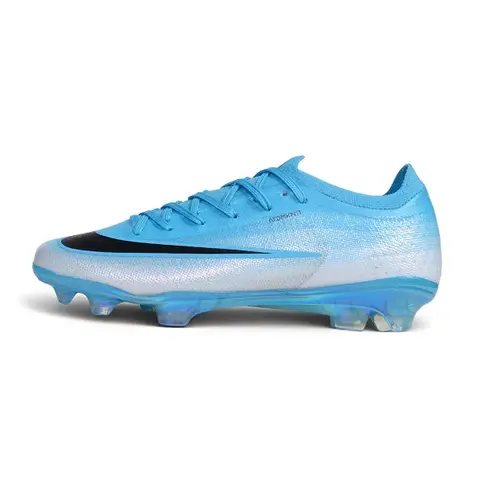 Nike Air Zoom Mercurial Vapor 17 Elite Light Blue and White Firm Ground FG Football Boot