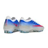 Nike Air Zoom Mercurial Vapor 17 Elite Blue and White Firm Ground FG Football Boot - White/Blue/Red