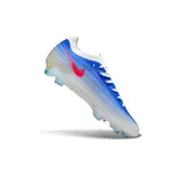 Nike Air Zoom Mercurial Vapor 17 Elite Blue and White Firm Ground FG Football Boot - White/Blue/Red