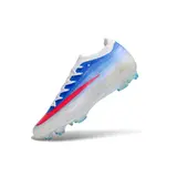 Nike Air Zoom Mercurial Vapor 17 Elite Blue and White Firm Ground FG Football Boot - White/Blue/Red