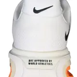 Nike Air Zoom Vomero Premium White and Orange Running Shoes - White/Black Swoosh