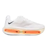 Nike Air Zoom Vomero Premium White and Orange Running Shoes - White/Black Swoosh