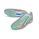 Adidas F50 Hyperfast Laceless Elite Light Green and White Turf TF Football Boot