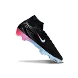 Nike Air Zoom Mercurial Superfly 10 Elite Black Blue and Pink Firm Ground FG Football Boot