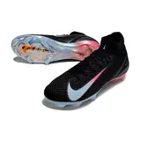 Nike Air Zoom Mercurial Superfly 10 Elite Black Blue and Pink Firm Ground FG Football Boot