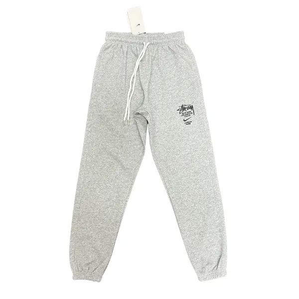 Nike Grey Track Pants - Graphic Print