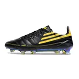 Adidas F50 Adizero Black and Yellow Firm Ground FG Football Boot