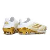 Adidas F50+ Elite Laceless White and Gold Firm Ground FG Football Boot