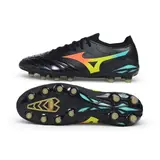 Mizuno Morelia Neo V Elite Black, Blue and Orange Firm Ground FG Football Boot