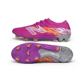 New Balance Furon Team V9 Pink Firm Ground FG Football Boot - Purple/Magenta