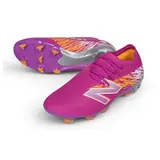 New Balance Furon Team V9 Pink Firm Ground FG Football Boot - Purple/Magenta