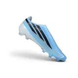 Adidas F50 Hyperfast Laceless Elite Light Blue Firm Ground FG Football Boot
