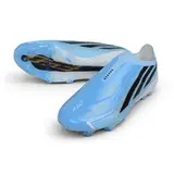 Adidas F50 Hyperfast Laceless Elite Light Blue Firm Ground FG Football Boot