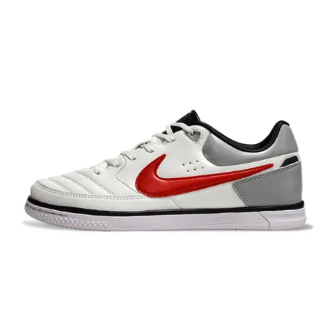 Nike5 Street Gato White and Red Indoor IC Football Boot