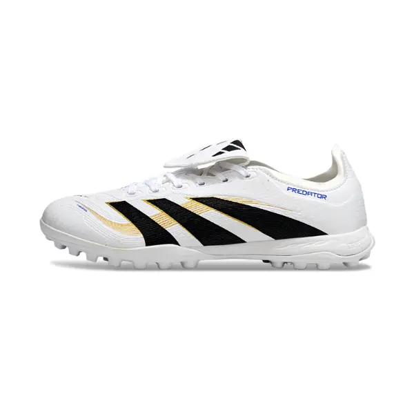 Adidas Predator 25 Fold-Over Tongue League White Turf TF Kids Football Boot