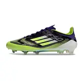 Adidas F50 Elite Purple and Green Firm Ground FG Football Boot