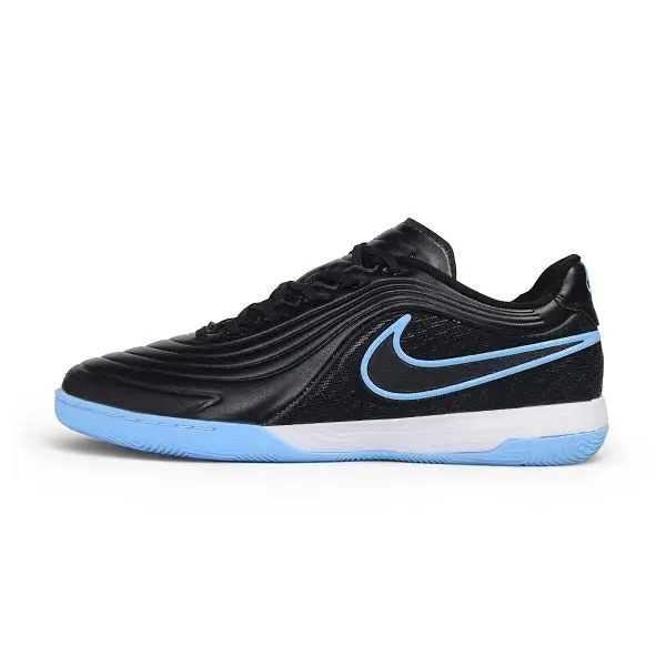 Nike Tiempo Reactgato Black and Blue Indoor IC Football Boot