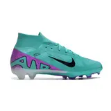 Nike Zoom Mercurial Superfly 9 Elite Peak Ready Pack Green and Black Firm Ground FG Kids Football Boot