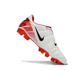 Nike Air Zoom Total 90 III White and Red Firm Ground FG Football Boot