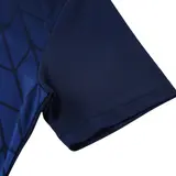 Adidas Dark Blue Training Set T-Shirt and Shorts - Navy/Blue Pattern