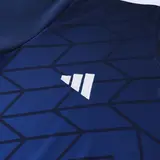 Adidas Dark Blue Training Set T-Shirt and Shorts - Navy/Blue Pattern