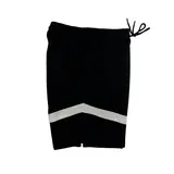 Nike Black and White Shorts - Chevron Band