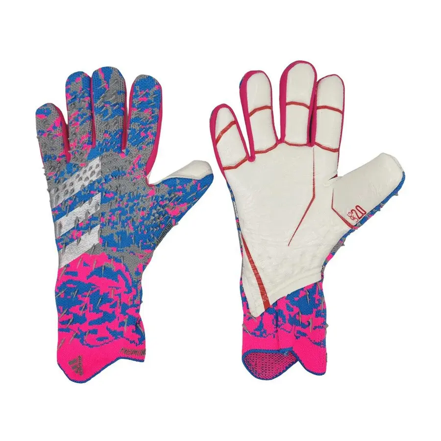 Luva Predator Freak Pro Rosa e Azul - VN Esportes