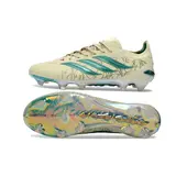 Adidas Predator 26 Elite Beige and Green Firm Ground FG Football Boot