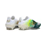 Adidas F50+ Elite Laceless White and Green Mo Salah Pack Firm Ground FG Football Boot