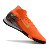 Nike Mercurial Superfly 10 Elite Orange and Yellow Indoor IC Football Boot
