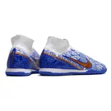 Nike Zoom Mercurial Superfly 9 Elite Blue CR7 Indoor IC Football Boot